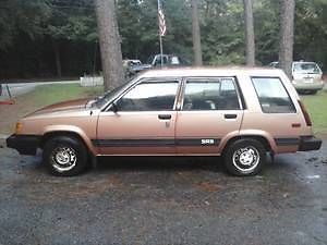 2 x 1983 toyota tercel sr5 wagons , 4x4 , 6 speed , project and parts cars