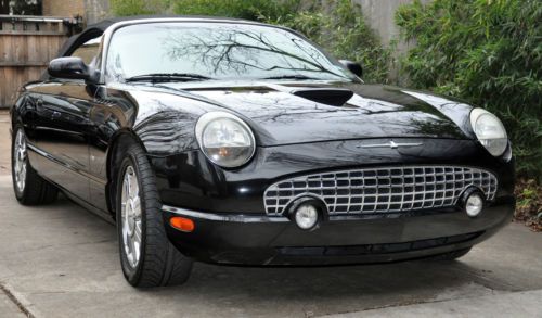 2004 ford thunderbird with hard top and hoist