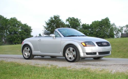 2001 audi tt quattro base convertible 2-door 1.8l