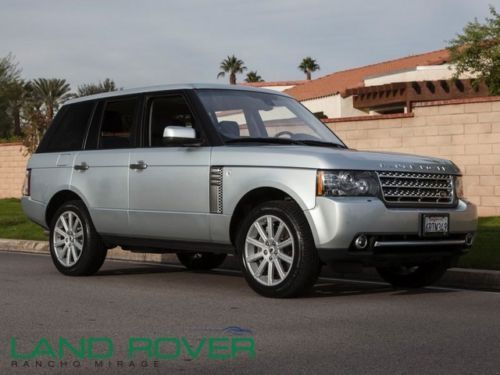 Used 2011 range rover supercharged zermat silver audio system upgrade vap