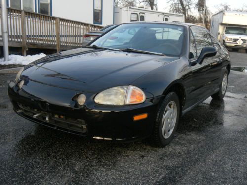 1995 honda civic del sol s coupe 2-door 1.5l all original, 1 owner, clean carfax