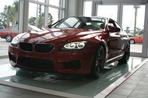 2014 bmw m6 competition package exec. package sakhir orange interior/exterior