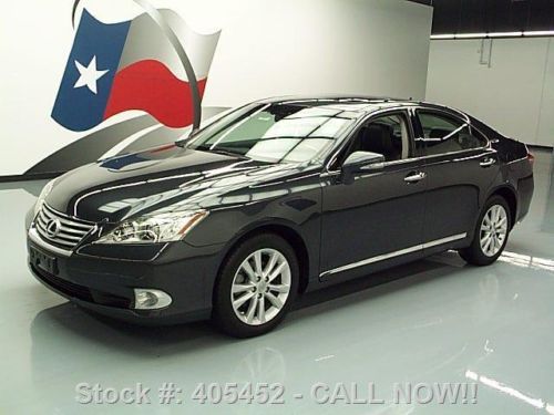 2010 lexus es350 sunroof vent seats nav rear cam 19k mi texas direct auto