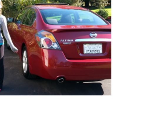 2007 nissan altima 2.5s red 79k miles beautiful condition