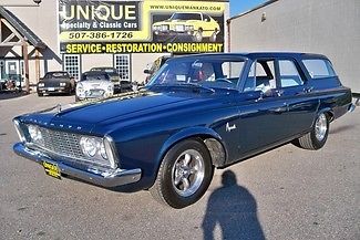 1963 plymouth savoy wagon 4226 max wedge tribute!