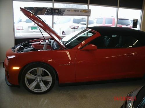 2013 chevrolet camaro zl1 convertible 2-door 6.2l