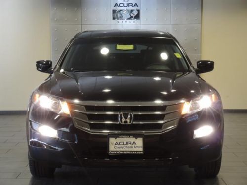 Crosstour 4x4 ex-l pkg 3.5l leather heated seats navigation system