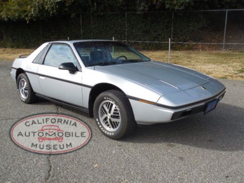 Very well taken care of 1984 pontiac fiero se coupe