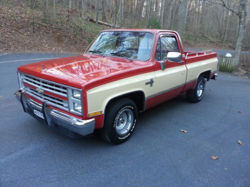 1985 chevy silverado c10 short bed v8 automatic original 85 chevrolet 305 350