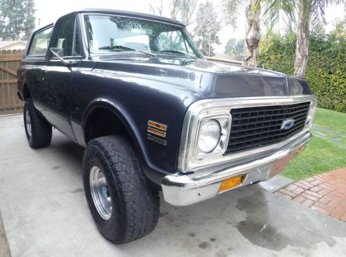 1972 chevy blazer cst k5 4x4 excellent condition strong 350/rebuilt 350 trans