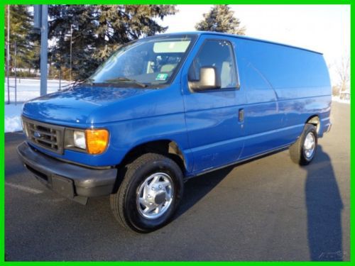 2005 e-250 v-8 auto cargo van clean auto check one own fleet  no reserve