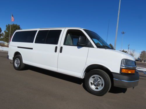 2008 chevrolet express 3500 15 passenger van runs great extended model 6.0 v8