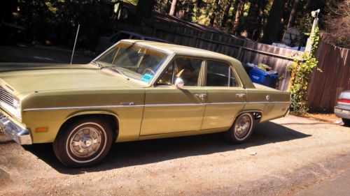 1969 plymouth valiant 100 slant 6, four door