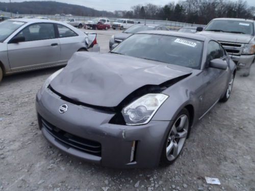 2007 nissan 350z enthusiast coupe 2-door 3.5l salvage easy fix