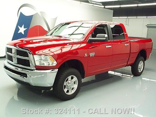 2012 dodge ram 2500 crew diesel 4x4 auto 6-pass 9k mi texas direct auto