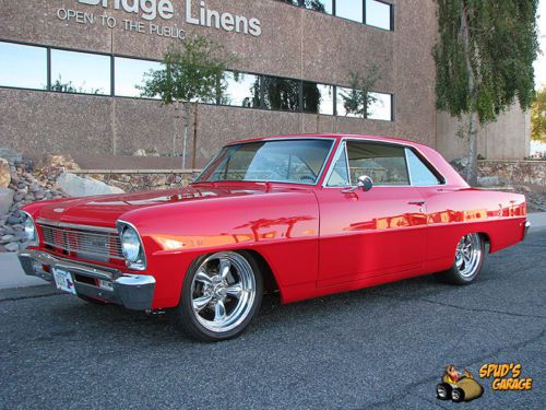 1966 chevy ii nova pro-tour resto-mod corvette 350 300hp tpi 700r4 tci ford 9&#034;