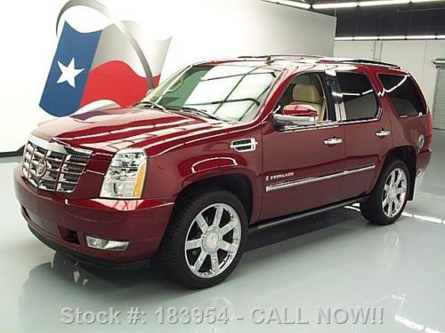 2008 cadillac escalade awd sunroof nav dvd 22&#039;s 58k mi texas direct auto