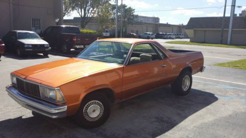 1980 chevrolet el camino base standard cab pickup 2-door 5.0l