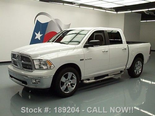 2010 dodge ram lone star crew hemi side steps 20&#039;s 47k texas direct auto