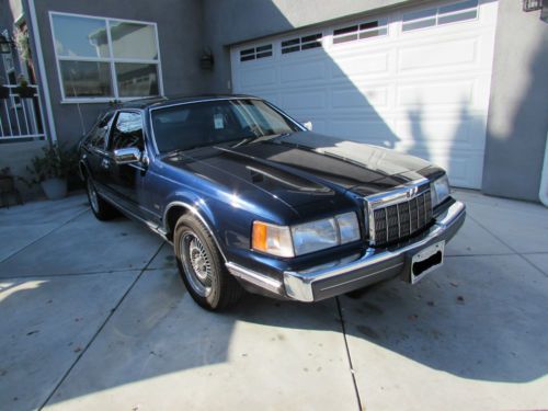 1989 lincoln mark vii  extremely low mileage!!!