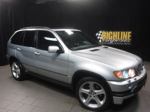 2003 bmw x5 4.6is, 340hp v8, all-wheel-drive, factory sport &amp; premium packages