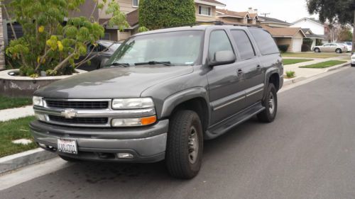 2002 chevy suburban 2500 4wd lt autoride 8.1l v8 - fully loaded