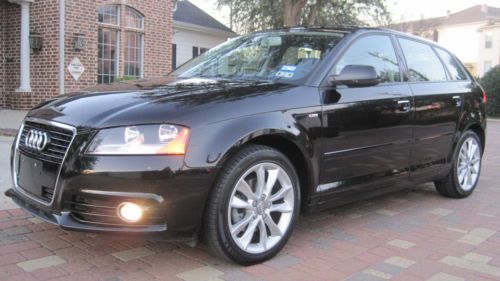 2012 audi a3 turbo diesel tdi 55k 1-owner texas 42mpg leather new pirelli tires!