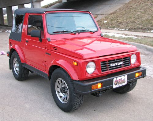 1990 suzuki samurai 4x4 suv rust free restored high performance engine