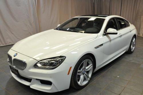 2013 bmw 650i xdrive gran coupe $104,000 msrp! white 650xi rare 445 horsepower!!
