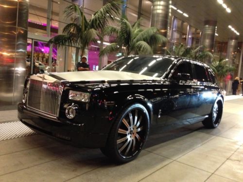 2004 rolls royce phantom rr black clean carfax