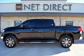 12 black 4x4 crew leather dvd leveling kit warranty carfax net direct auto texas