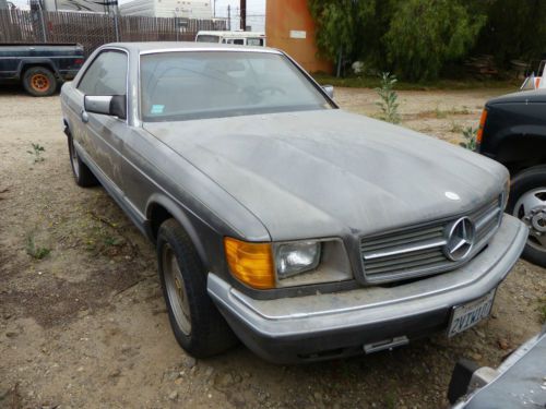 1983 mercedes benz 380sec - great diesel/veggie project