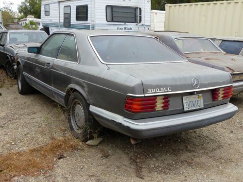 1983 Mercedes Benz 380SEC - Great diesel/Veggie project, US $1,200.00, image 2