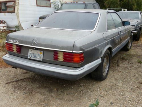 1983 Mercedes Benz 380SEC - Great diesel/Veggie project, US $1,200.00, image 9