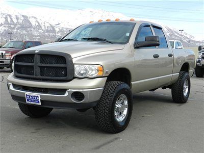 Quad crew cab slt 4x4 5.9 cummins diesel custom lift wheels tires hard to find