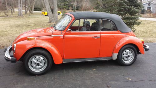 1978 volkswagen super beetle base convertible 2-door 1.6l