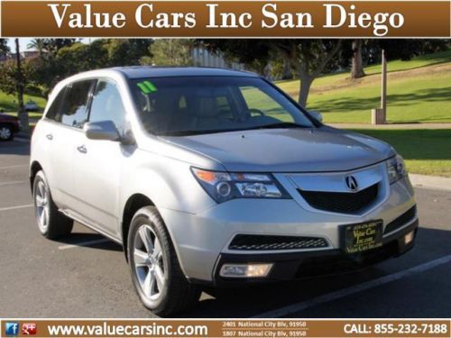 California luxurious acura mdx awd. 3rd row seat 1 owner vehicle!