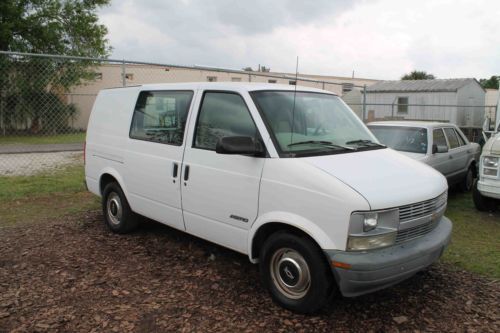 Fl cargo super low mileage miles government maintained ac auto white work fleet