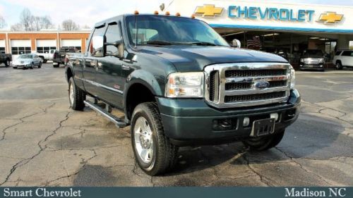 2005 ford super duty f-250 lariat 4wd powerstroke turbo diesel 4x4 pickup trucks