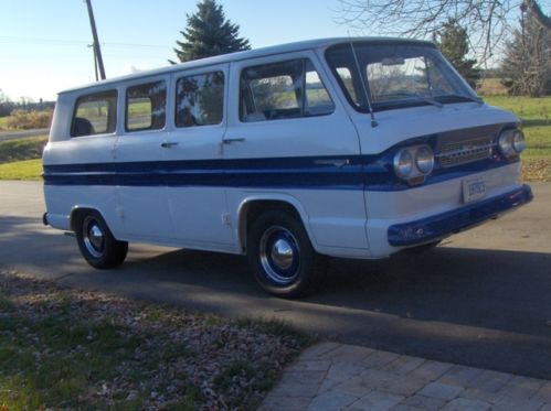 1965 chevrolet chevy greenbrier corvair sportswagon