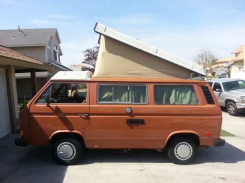 1982 volkswagen westfaila camping van