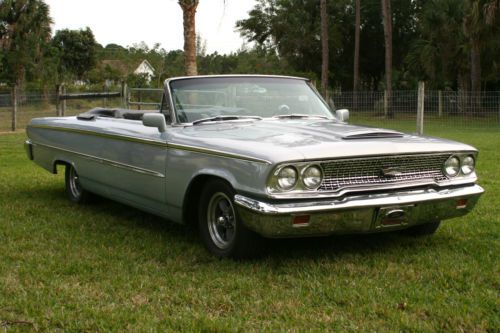 1963 galaxie 500 convertible with 460 v-8 big block &amp; efi,  not a t-bird!