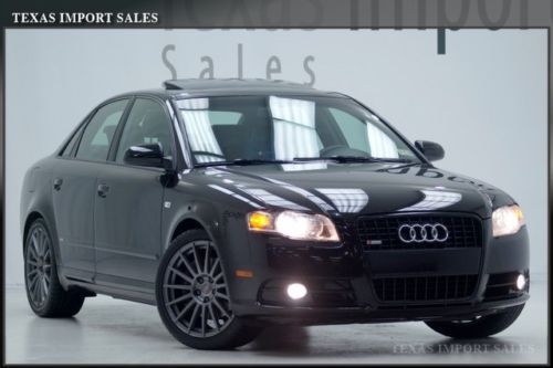 2007 a4 2.0t quattro s-line &amp; titanium pkg.70k miles,blk/blk,we finance