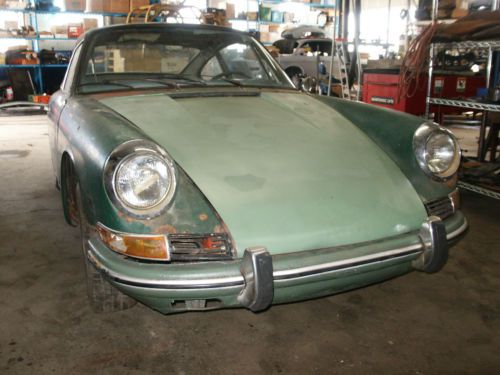 1968 porsche 911l sunroof coupe, sportomatic restoration project