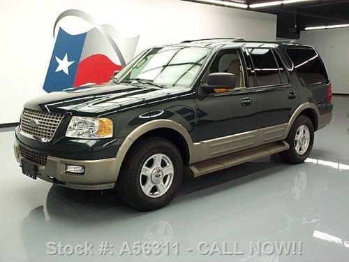 2004 ford expedition eddie bauer 4x4 sunroof dvd 56k mi texas direct auto