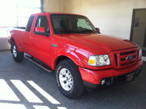 2011 ford ranger sport red