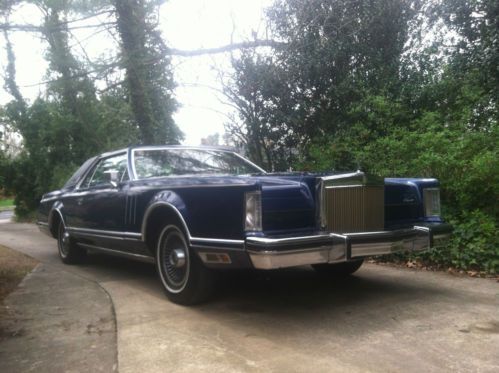 1979 lincoln continental mark v collector series