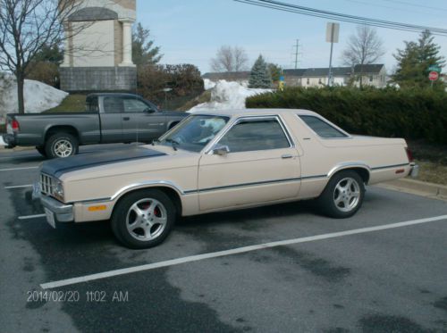 1982 ford fairmont futura coupe 2-door 3.3l