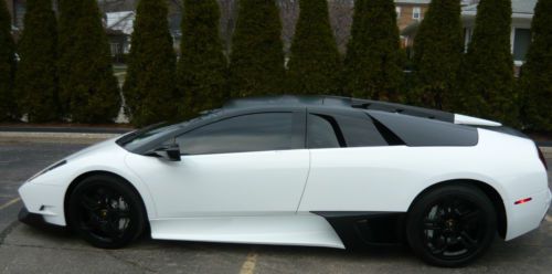 2008 lamborghini murcielago lp640 white lp670 front bumper immaculate