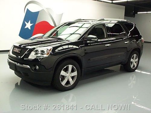 2011 gmc acadia sunroof htd leather nav rear cam 21k mi texas direct auto